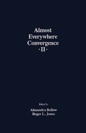 Bellow / Jones |  Almost Everywhere Convergence II | eBook | Sack Fachmedien