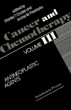Crooke / Prestayko |  Antineoplastic Agents | eBook | Sack Fachmedien