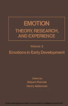 Plutchik / Kellerman |  Emotions in Early Development | eBook | Sack Fachmedien