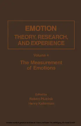 Plutchik / Kellerman |  The Measurement of Emotions | eBook | Sack Fachmedien