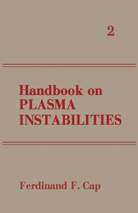 Cap | Handbook on Plasma Instabilities | E-Book | sack.de