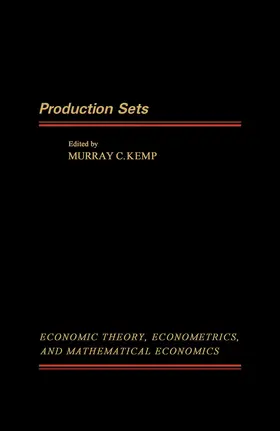 Kemp |  Production Sets | eBook | Sack Fachmedien