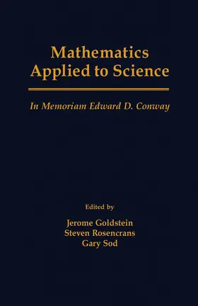 Goldstein / Rosencrans / Sod |  Mathematics Applied to Science | eBook | Sack Fachmedien