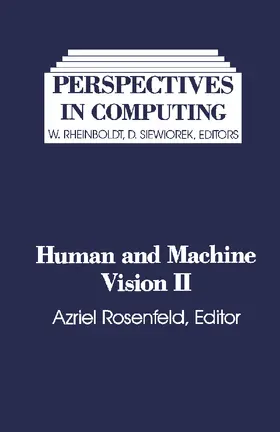 Rosenfeld |  Human and Machine Vision II | eBook | Sack Fachmedien