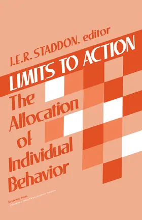 Staddon |  Limits to Action | eBook | Sack Fachmedien