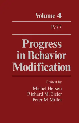 Hersen / Eisler / Miller |  Progress in Behavior Modification | eBook | Sack Fachmedien