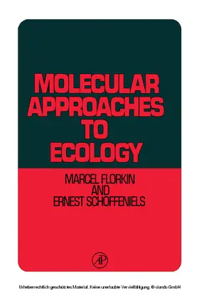 Florkin / Schoffeniels |  Molecular Approaches to Ecology | eBook | Sack Fachmedien