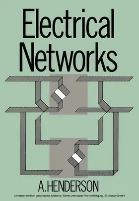 Henderson |  Electrical Networks | eBook | Sack Fachmedien