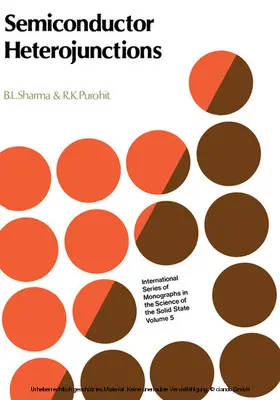 Sharma / Purohit / Pamplin |  Semiconductor Heterojunctions | eBook | Sack Fachmedien
