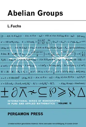 Fuchs / Kahane / Robertson |  Abelian Groups | eBook | Sack Fachmedien