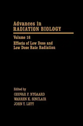 Nygaard / Sinclair / Lett |  Effects of Low Dose and Low Dose Rate Radiation | eBook | Sack Fachmedien
