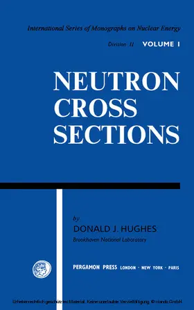 Hughes / Charpie / Dunworth |  Neutron Cross Sections | eBook | Sack Fachmedien