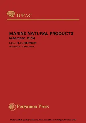 Thomson |  International Symposium on Marine Natural Products | eBook | Sack Fachmedien