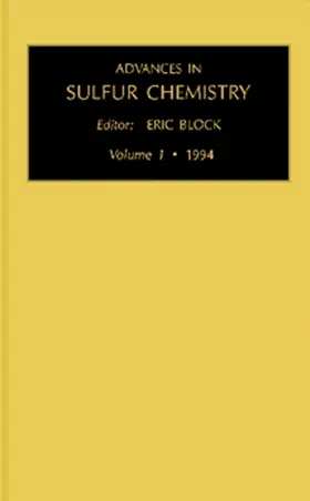 Block |  Advances in Sulfur Chemistry | eBook | Sack Fachmedien