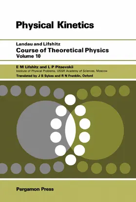 Pitaevskii / Lifshitz / Sykes |  Course of Theoretical Physics | eBook | Sack Fachmedien