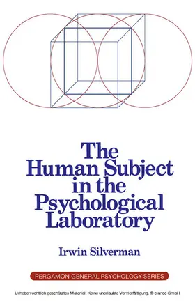 Silverman / Goldstein |  The Human Subject in the Psychological Laboratory | eBook | Sack Fachmedien