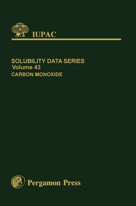 Cargill |  Solubility Data Series | eBook | Sack Fachmedien