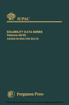 Tomkins / Bansal |  Gases in Molten Salts | eBook | Sack Fachmedien