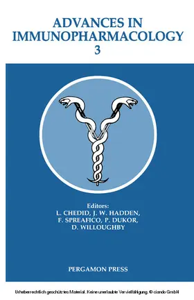 Chedid / Hadden / Dukor |  Advances in Immunopharmacology | eBook | Sack Fachmedien