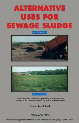 Hall |  Alternative Uses for Sewage Sludge | eBook | Sack Fachmedien