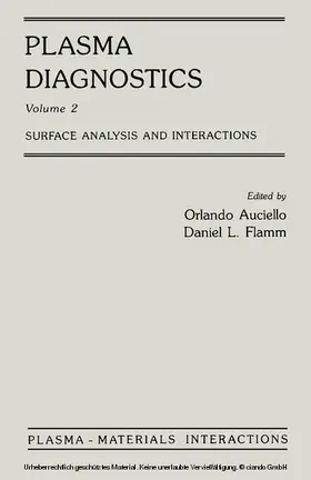 Auciello / Flamm |  Plasma Diagnostics | eBook | Sack Fachmedien