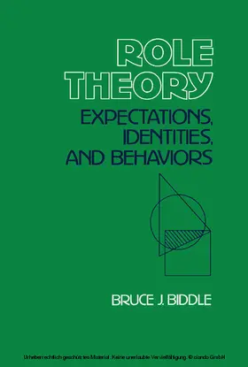 Biddle |  Role Theory | eBook | Sack Fachmedien