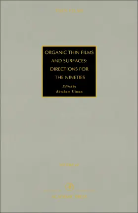 Ulman |  Organic Thin Films and Surfaces: Directions for The Nineties | eBook | Sack Fachmedien