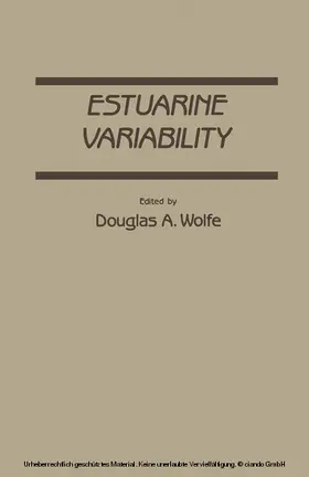 Wolfe |  Estuarine variability | eBook | Sack Fachmedien