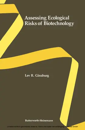 Ginzburg |  Assessing Ecological Risks of Biotechnology | eBook | Sack Fachmedien