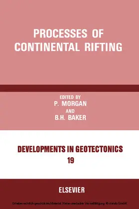 Morgan / Baker |  Processes of Continental Rifting | eBook | Sack Fachmedien