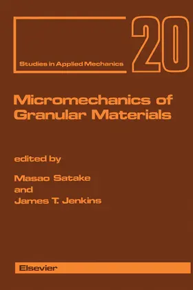 Satake / Jenkins |  Micromechanics of Granular Materials | eBook | Sack Fachmedien