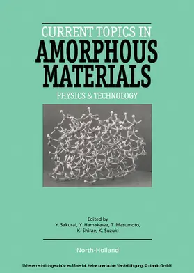 Sakurai / Hamakawa / Shirae |  Current Topics in Amorphous Materials | eBook | Sack Fachmedien