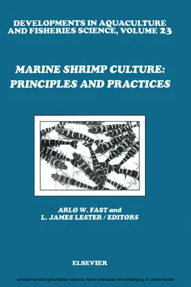 Fast / Lester |  Marine Shrimp Culture | eBook | Sack Fachmedien