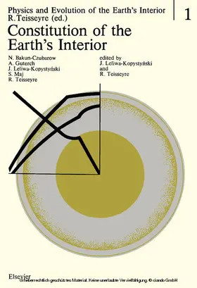 Leliwa-Kopystynski / Teisseyre |  Constitution of the Earth's Interior | eBook | Sack Fachmedien