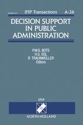 Bots / Sol / Traunmüller |  Decision Support in Public Administration | eBook | Sack Fachmedien