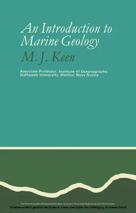 Keen / Jacobs |  An Introduction to Marine Geology | eBook | Sack Fachmedien