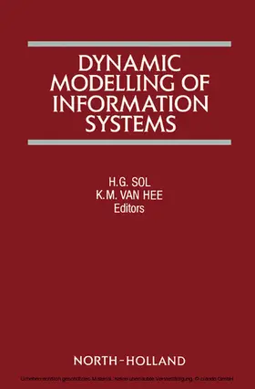 Hee / Sol |  Dynamic Modelling of Information Systems | eBook | Sack Fachmedien