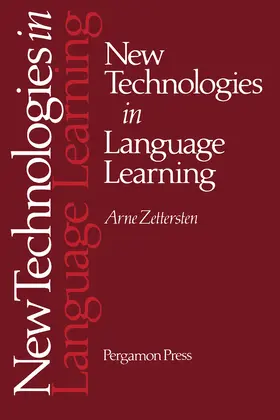 Zettersten |  New Technologies in Language Learning | eBook | Sack Fachmedien
