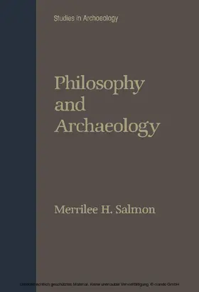 Salmon |  Philosophy and Archaeology | eBook | Sack Fachmedien