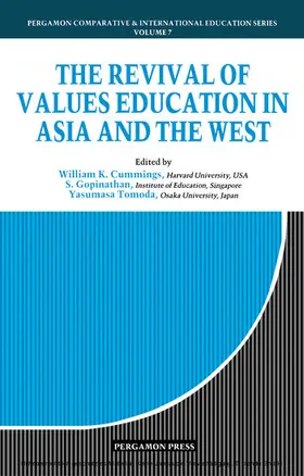Cummings / Gopinathan / Tomoda |  The Revival of Values Education in Asia & the West | eBook | Sack Fachmedien