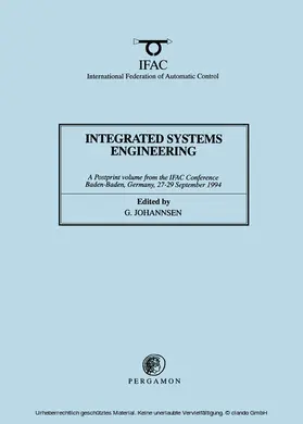 Johannsen |  Integrated Systems Engineering | eBook | Sack Fachmedien