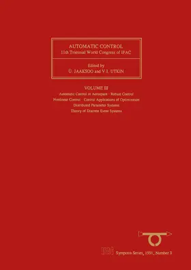 Jaaksoo |  Automatic Control 1990 | eBook | Sack Fachmedien