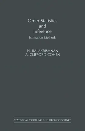 Balakrishnan / Cohen |  Order Statistics & Inference | eBook | Sack Fachmedien