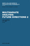 Cuadras / Rao |  Multivariate Analysis: Future Directions 2 | eBook | Sack Fachmedien