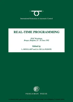 de La Puente / Boullart |  Real-Time Programming 1992 | eBook | Sack Fachmedien
