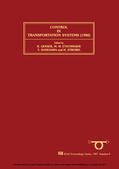 Etschmaier / Strobel / Genser |  Control in Transportation Systems 1986 | eBook | Sack Fachmedien