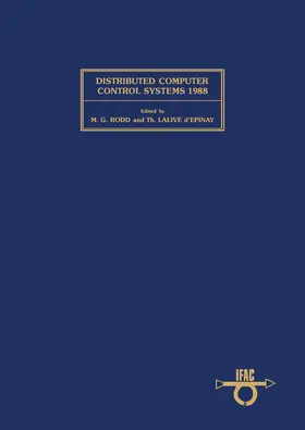 d'Epinay Lalive / Rodd |  Distributed Computer Control Systems 1988 | eBook | Sack Fachmedien