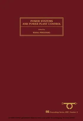 Wang |  Power Systems & Power Plant Control | eBook | Sack Fachmedien
