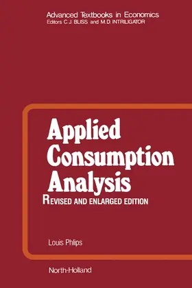 Phlips |  Applied Consumption Analysis | eBook | Sack Fachmedien