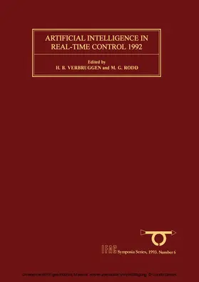 Rodd / Verbruggen |  Artificial Intelligence in Real-Time Control 1992 | eBook | Sack Fachmedien